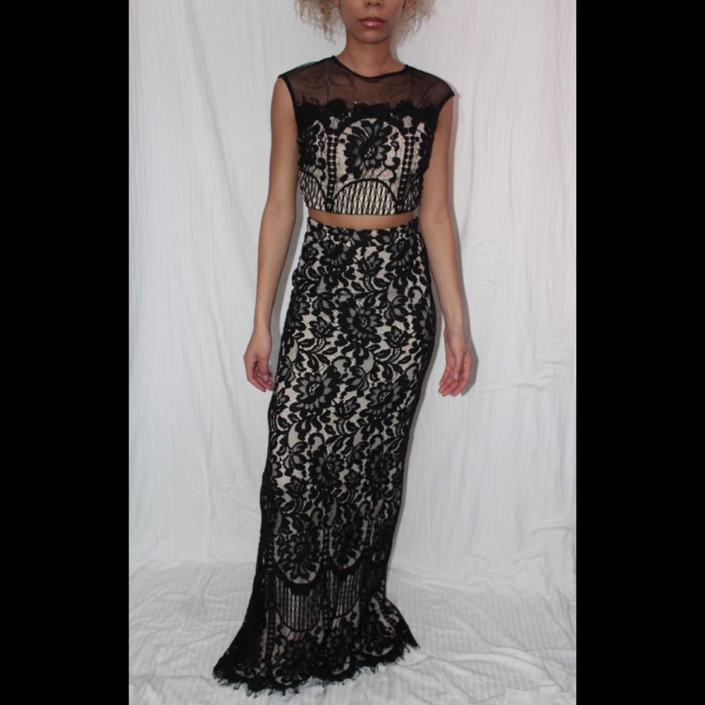 Lace Prom Dress